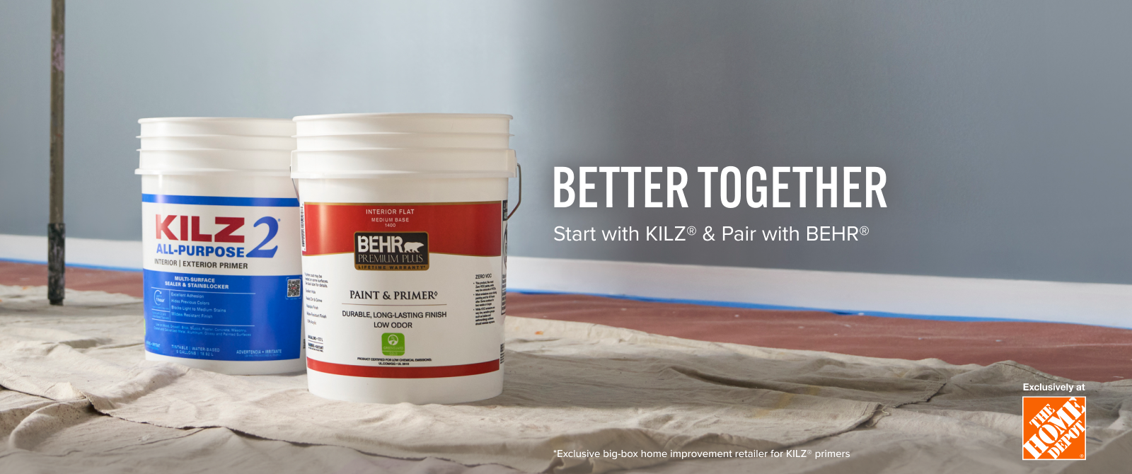 KILZ Primer Exclusive to Home Depot