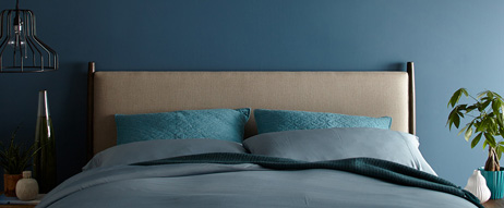 Sheen effects in bedroom