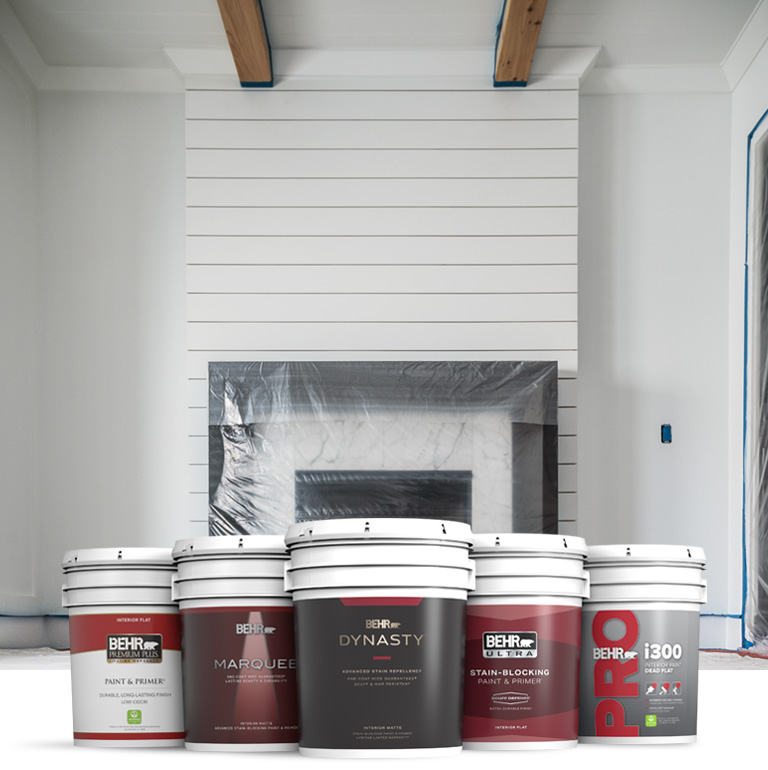 Behr Interior Paint line of products