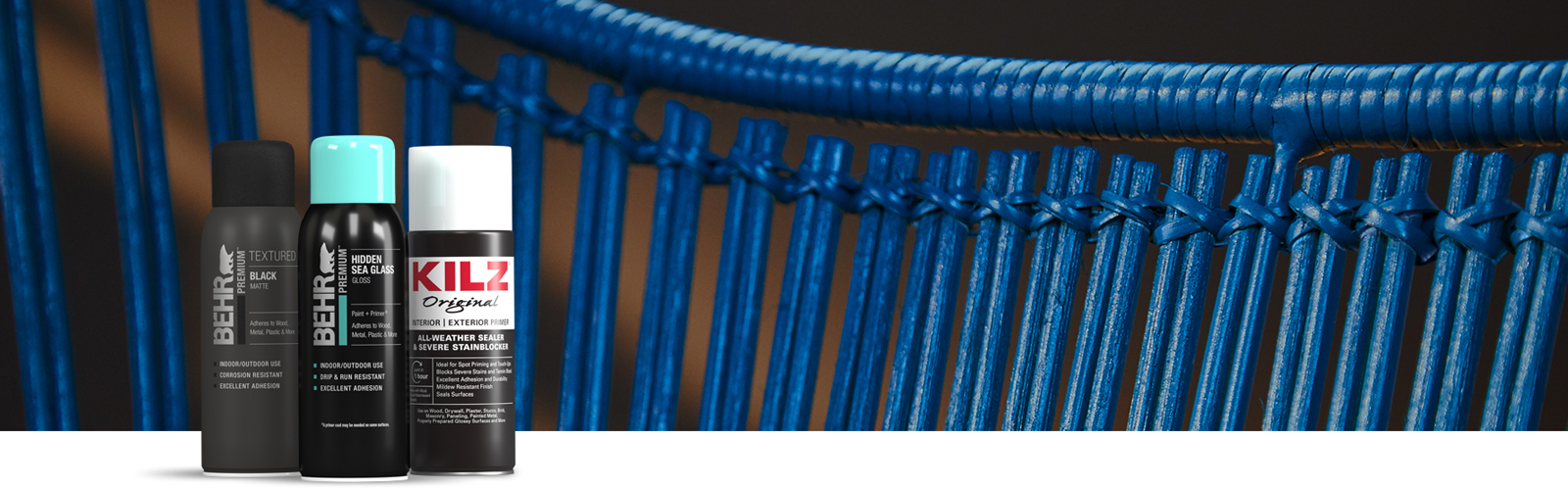 Exterior Aerosol products landing page image