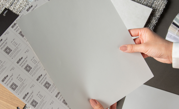 Large color swatches