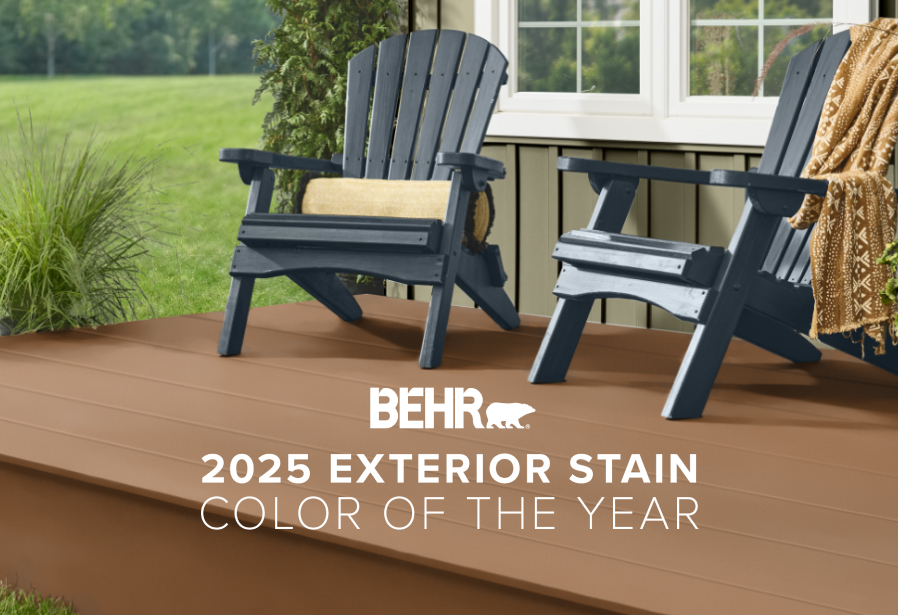 2025 Exterior Stain Color of the Year - Cedar