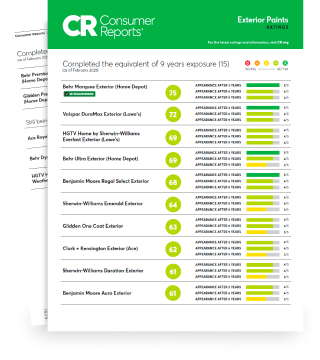 Full Report Exterior Paint