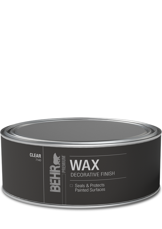 1 tin of Behr Wax Decorative Finish