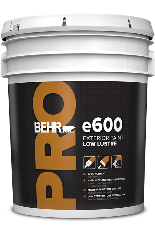 5 gal can of Behr Pro e600 Low Lustre