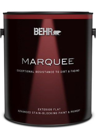 1 gal can of Behr Marquee Exterior Paint, flat