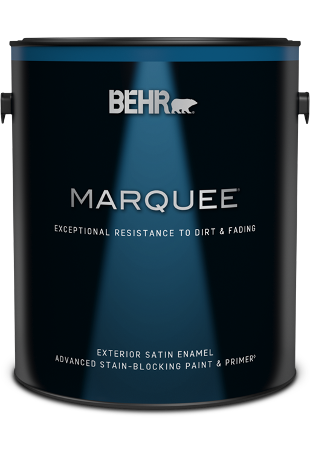 1 gal can of Behr Marquee Exterior Paint, satin