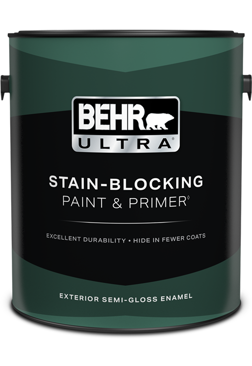 1 gal can of Behr Ultra Exterior paint, semi-gloss