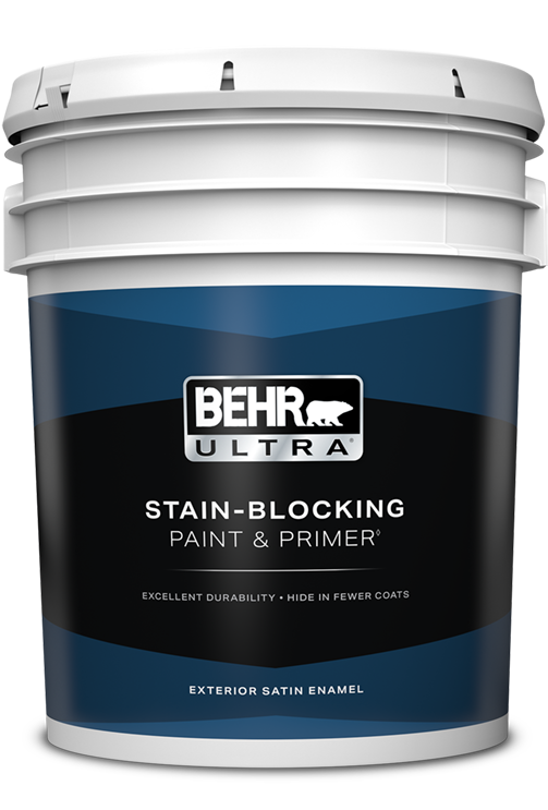 5 gal can Behr Ultra Ext Satin Enamel