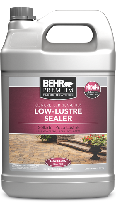 1 gal jug of Behr Premium Low-Lustre Sealer
