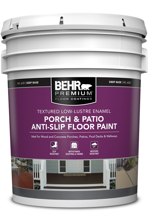 5 Gal Behr Premium Porch and Patio Anti-Slip Floor Paint