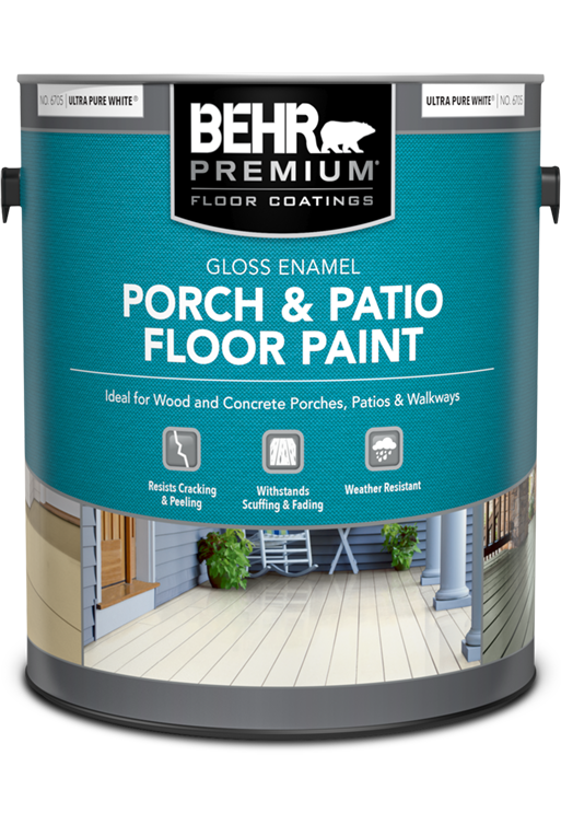 1gallon can of Behr Premium Porch and Patio Floor Paint, Gloss