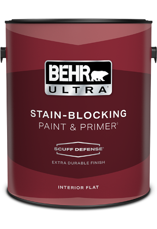 1 gal can of Behr Ultra interior paint, extra durable flat