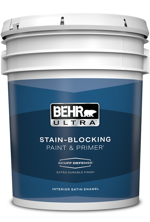 5 gal can Behr Ultra Int Satin Enamel