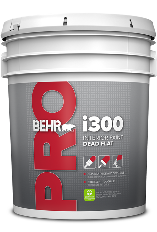 5 gallon of BEHR PRO i300 Dead Flat PR310