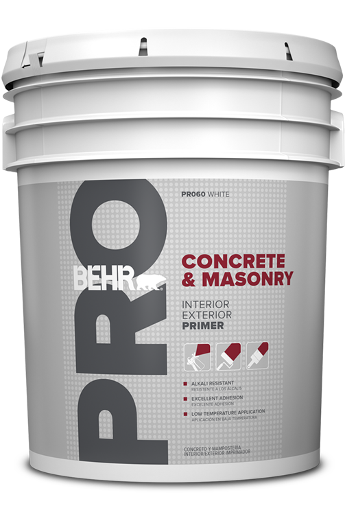 5 gallon bucket of BEHR PRO Concrete & Masonry PR60