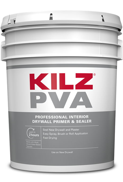 5 gallon bucket of KILZ PVA Drywall Primer and Sealer No. PX010