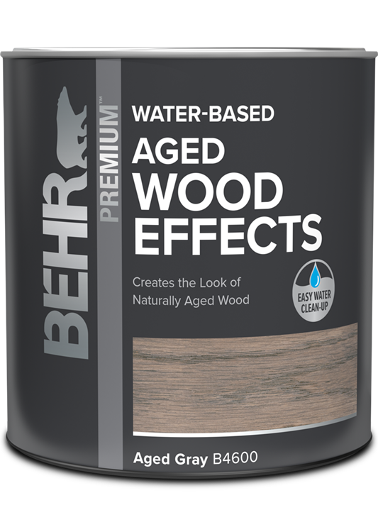 1 quart can of Behr Premium Water Based Wood Effects, interior