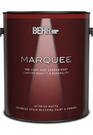 1 gal can of Behr Marquee interior matte paint.
