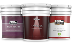 Interior paint products