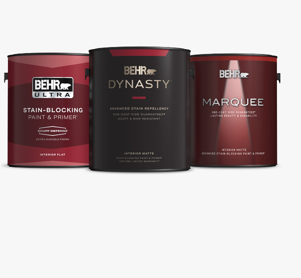 The BEHR MARQUEE and BEHR ULTRA® SCUFF DEFENSE